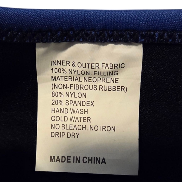 Aqua Sphere Stingray HP Junior Short Sleeve Wetsuit - Royal Blue / Navy Blue 6 - Picture 7 of 10